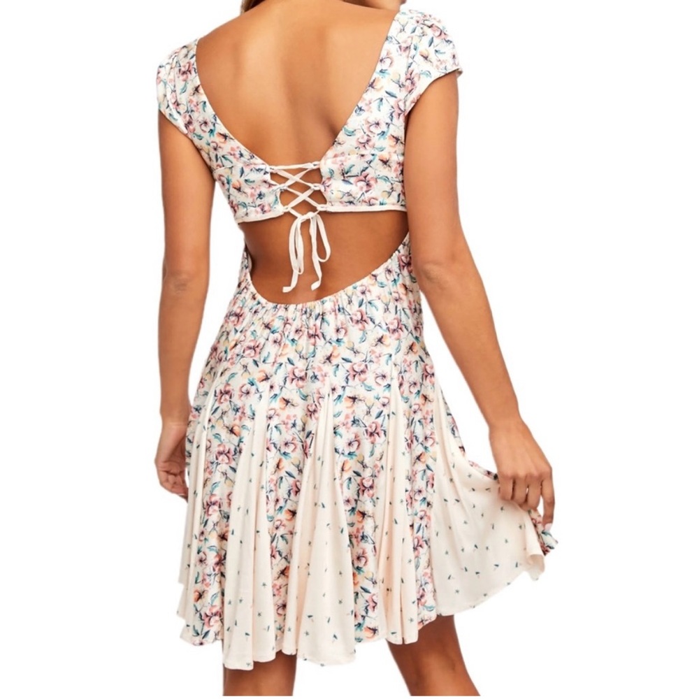 Ponderosa Cutout Back Minidress!!  FREE PEOPLE!!  Size M, Medium.  Like NEW!